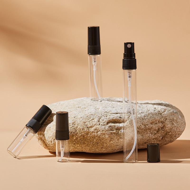 1CS 2ml 3ml 5ml 10ml Mini Bottles Empty Containers Portable Perfume Bottles Spray Refillable Cosmetic Samples Glass