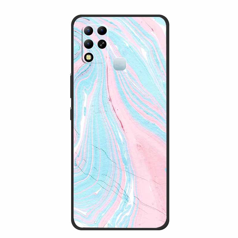 For Infinix Hot 11 G37 4G Case Marble Soft TPU Silicone Back Cover for Infinix Hot11 G37 X689F G 37 Protective Fundas Paras Etui