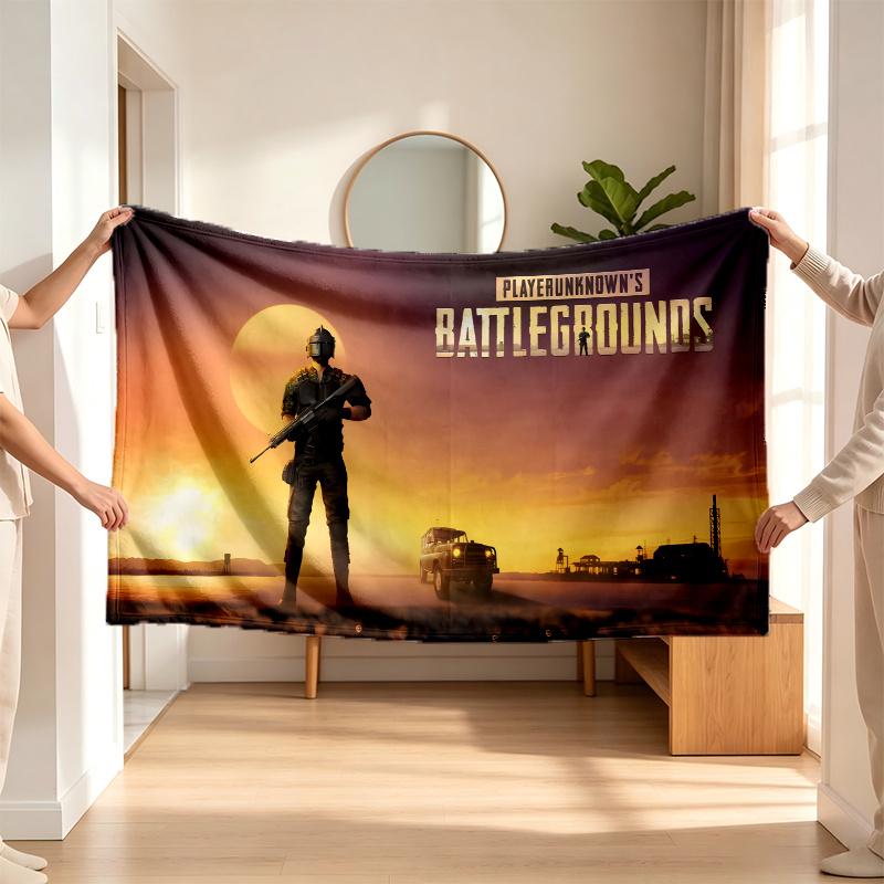 PUBG (32) Flanelinis pledas – švelnus akcentas miegamajam ir svetainei bei jaukia namų dovana