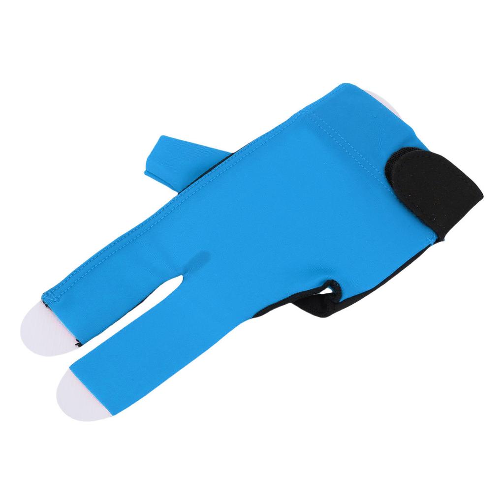 Left Hand Pool Glove 3 Finger Nylon Comfortable Elastic Billiard Pool Glove