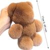 Handbag Charm Bear Doll Pendant Stuffed Animal Bear Keyring Adorable Bear Keychain  Backpack