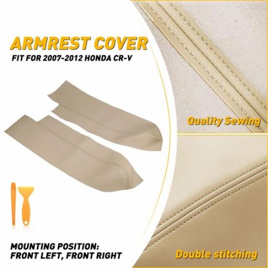 Fits 2007 2008 2009 2010-2012 Honda CR-V Leather Door Armrest Panel EOOH