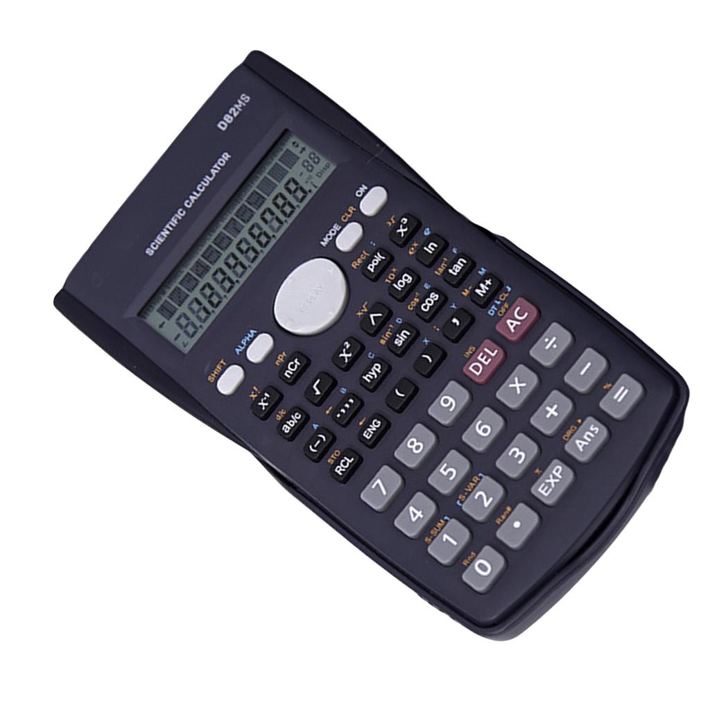Scientific Calculator Two Line Display Fraction Calculation Automatic Shutdown 12 Bit Function