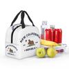 New California Republic NCR Insulated Lunch Bag for Women Kids Portable Food Boxes Thermal Lunch Box Tote