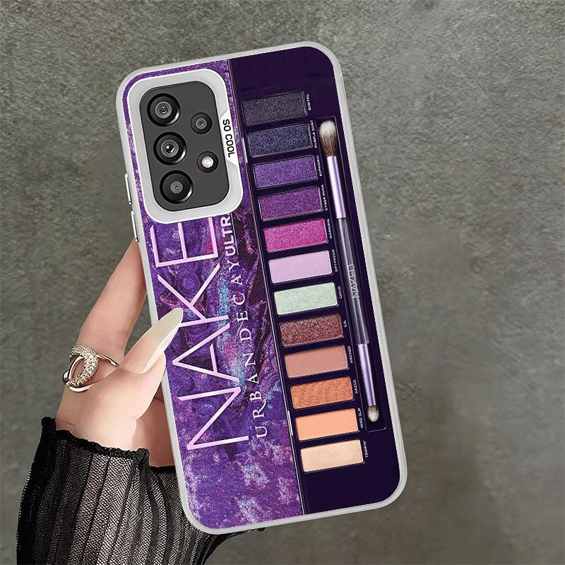 Makeup Eye Shadow Box Pattern Shockproof Phone Case for Samsung A17 A16 A15 A14 A37 A57 A36 A56 A26 A35 A55 A25 A34 A54 A24 A13