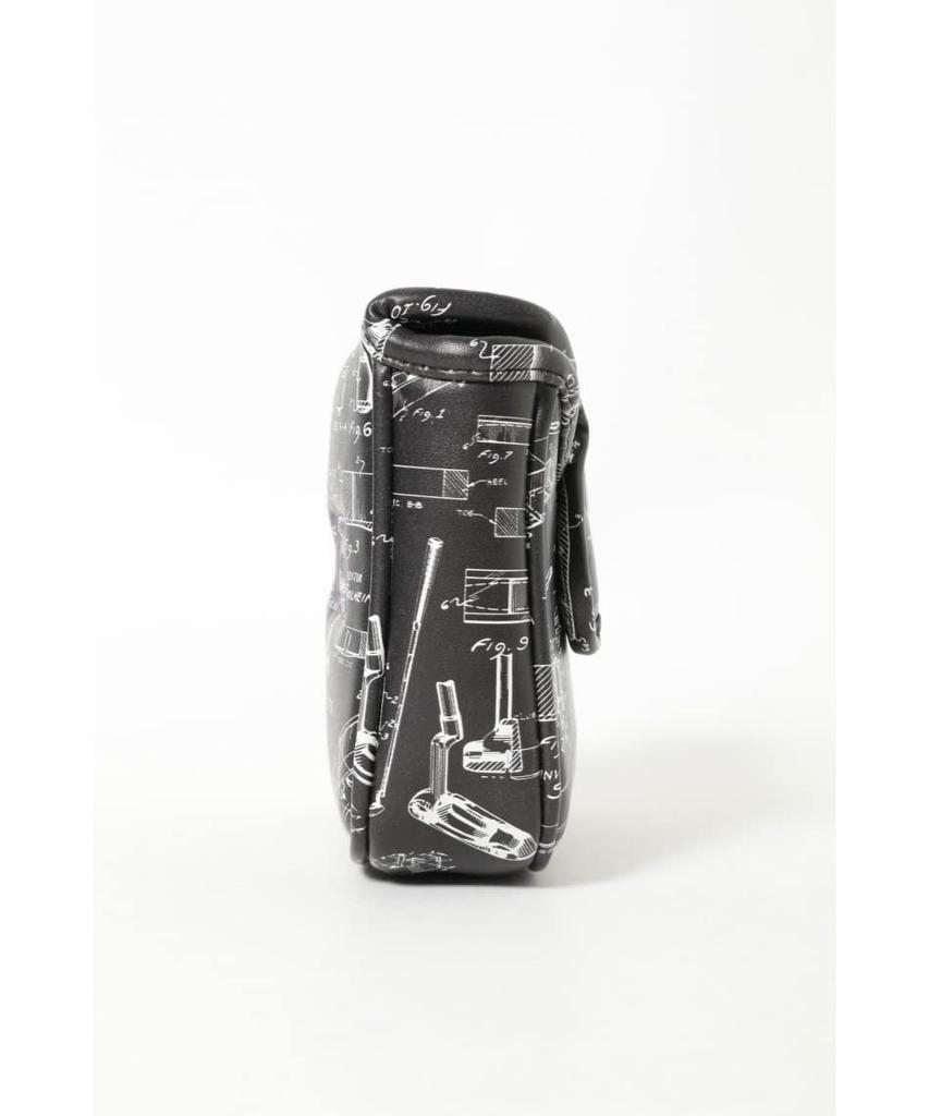 PING HC-P2202 Patent Putter Cover Mallet Type PING 2022 Model Japanese Genuine Product Black