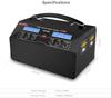 UP1100 Dual Channel Smart Charger for UAVs/Drones – 2x550W 22A Output – Supports 2S to 6S LiPo/LiHV Batteries – High-Speed Charging