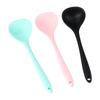 Multifunction Kitchen Silicone Non-stick Dinnerware Scoop Soup Ladle Serving Spoon Tableware