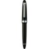 Pluma estilográfica Sailor Profit Casual con detalles en plata, negra, extrafina, 11-0571-120