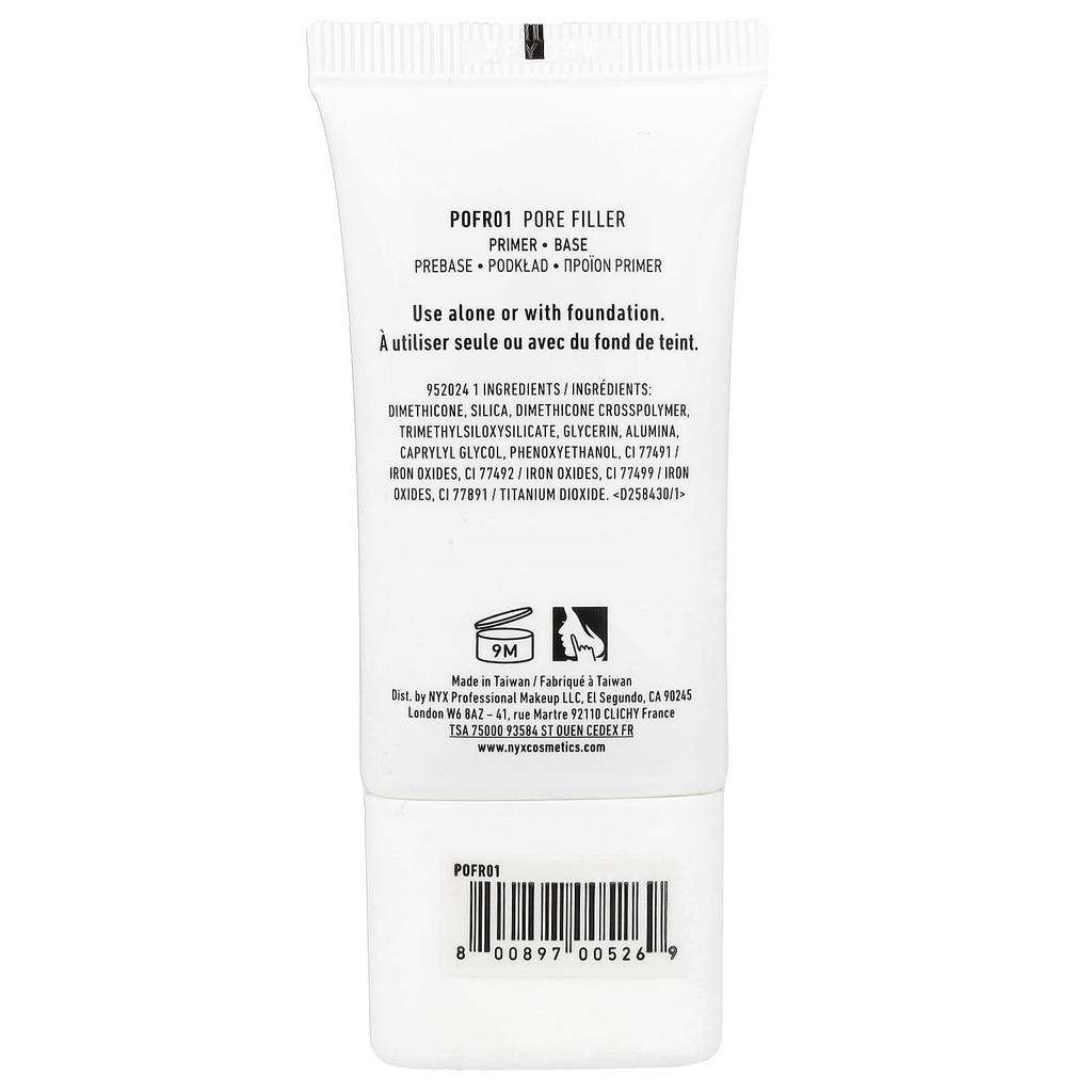 NYX PROFESSIONAL MAKEUP Pore Filler, Primer/Base, 20ml (0.67fl Oz)