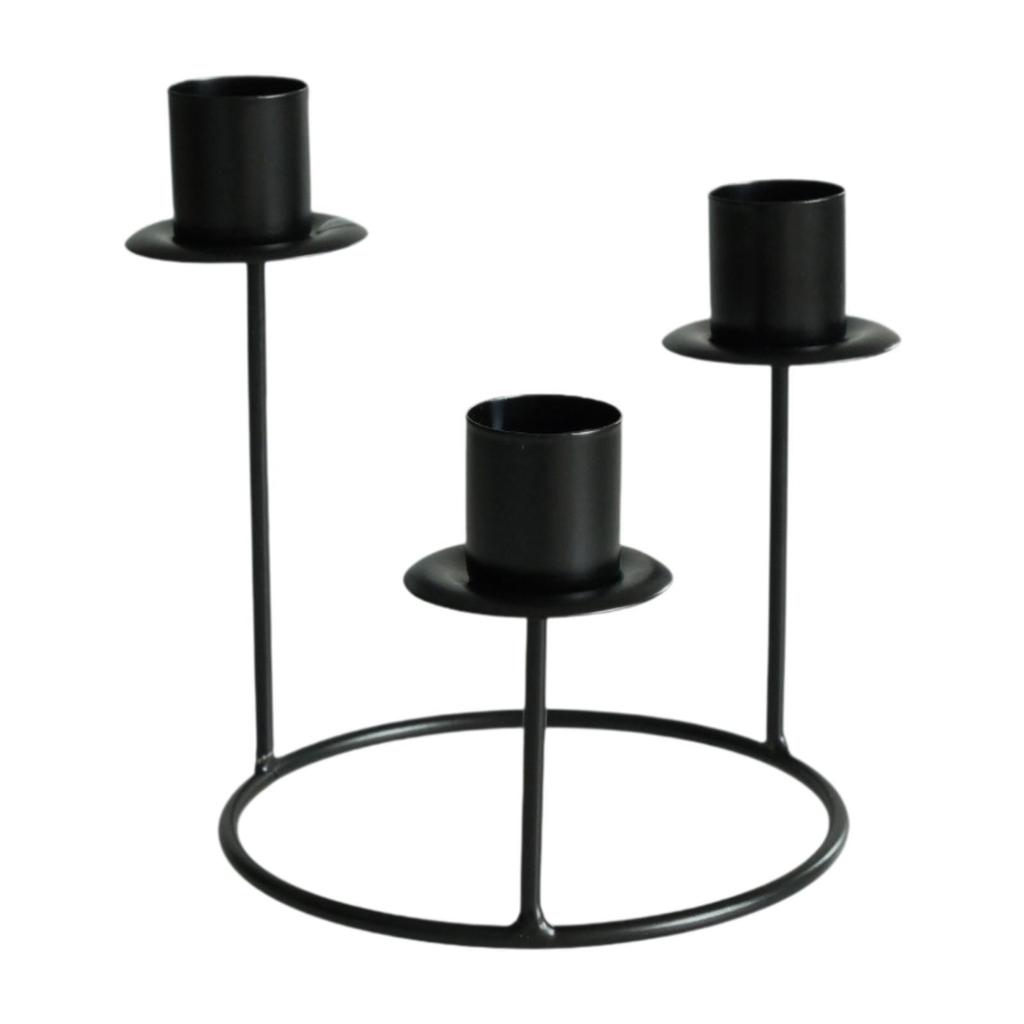 Pillar Candle Holder Candelabra Candle Holder for Centerpiece Holiday Table