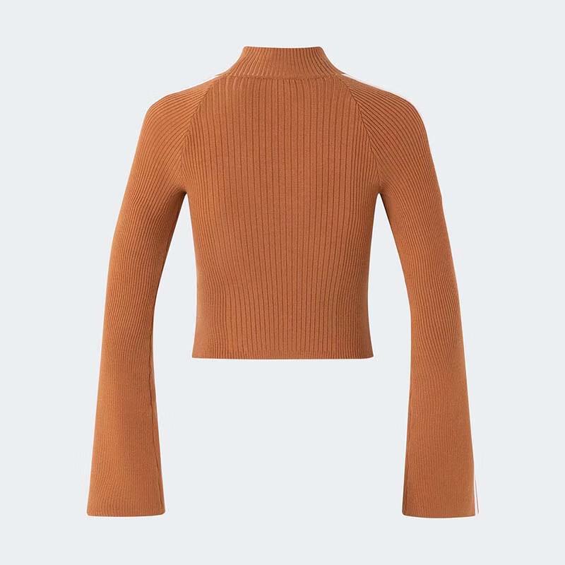 Adidas Originals Women's PRN Turtle Neck Knit Sweatshirt JI7059