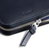 Bellroy Compact Zipper Wallet with Card Coin and Key Storage Navy L-Pocket Pockets, Purse, -