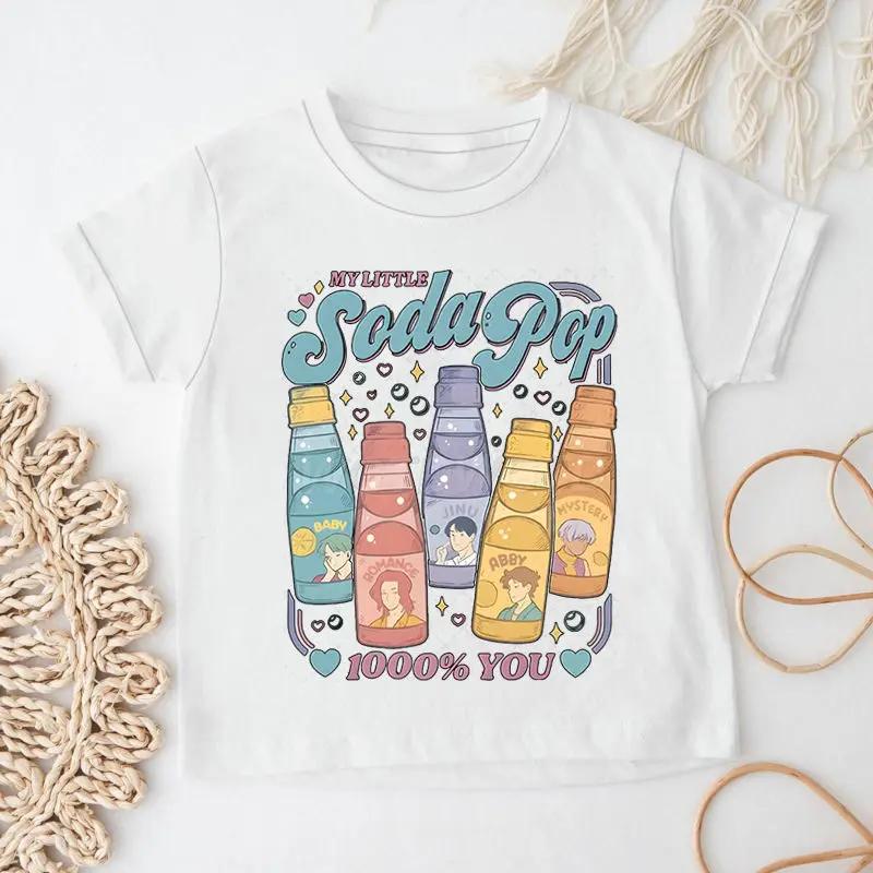 Saja Boys Läsk KPDH Kläder Huntrix Nål Kpop Demonband Inspirerad T-shirt Populär Film Jinu Toppar Herr Dam T-shirt