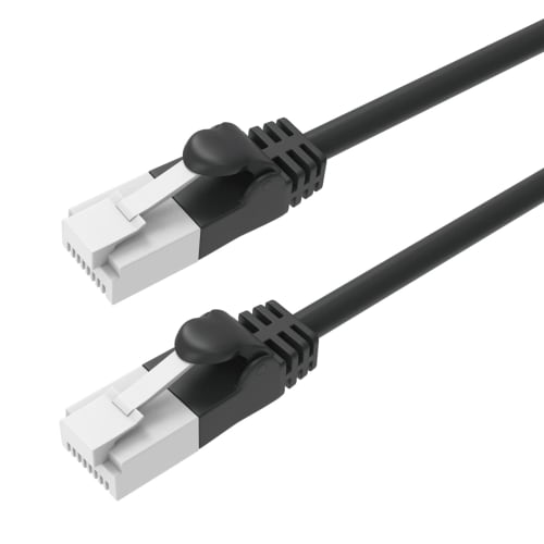 ELECOM LAN Cable PS5 Compatible CAT6A Nail Break Prevention 3.0m Black GM-LDGPAT/BK30