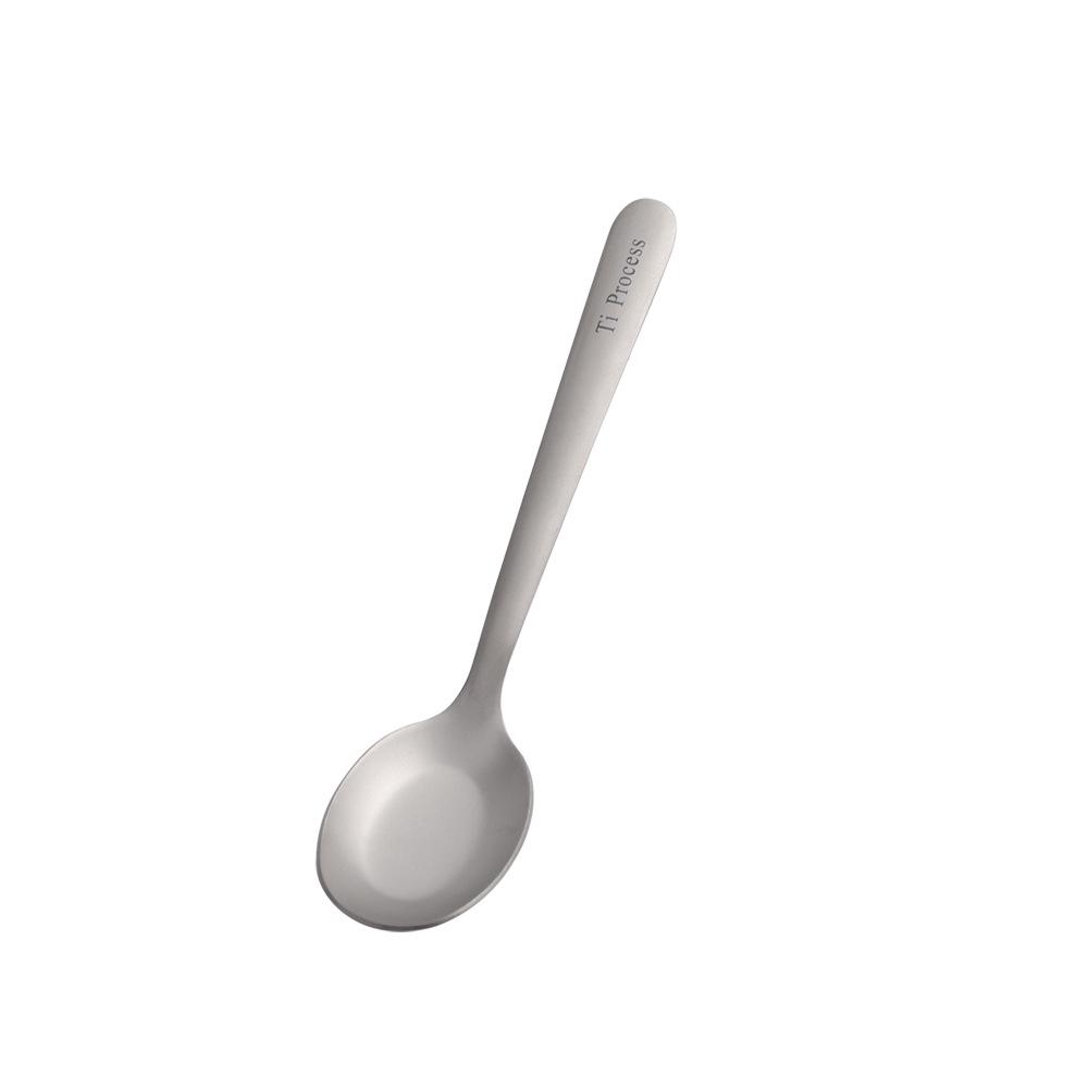 J Stainless Steel Cutlery Set: Titanium Spoon & Chopsticks in Gift Box