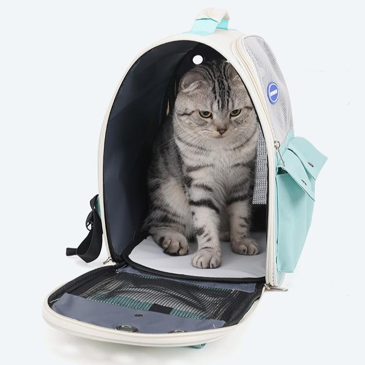 Cat Bag Portable Backpack for Outdoor Use Pet Breathable Large Capacity Backpack for Outdoor Cat Backpack Carrier
