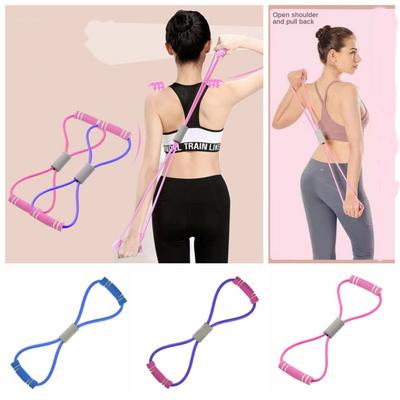 Tensile Tape Yoga Pilateselastic Band 8 Shape Pull Rope Band  Loop Yoga Pilates