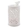 Hestia White Ceramic Wax Melt Burner With Butterfly