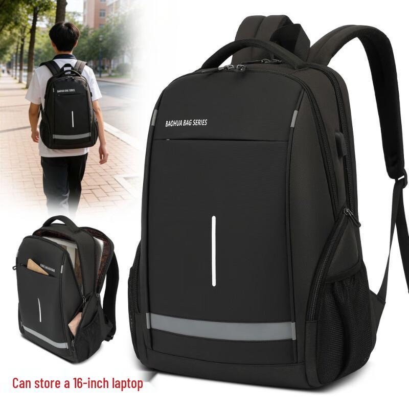 Li Shen Men s Lightweight Business Travel Laptop Backpack