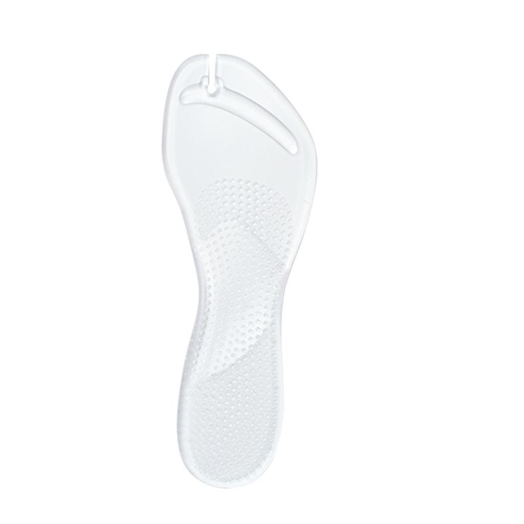 4pcs Flip Flop Insoles Self Adhesive Arch Support Cushion Insert for Thong Sandals Slippers Insoles Transparent