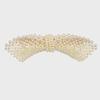 Eireve BEADED PEARL RIBBON BARRETTE (CREAM)