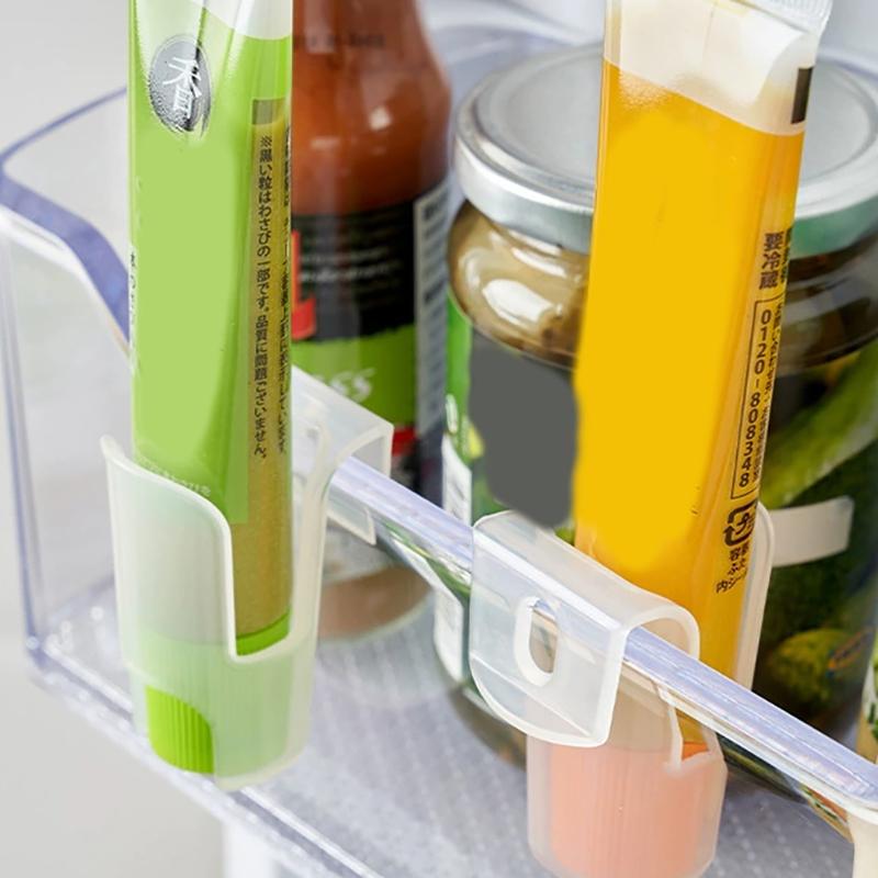 Küchenorganizer Hängende Haken Organizerbox Hängende Gewürzflasche Kleinteileorganizer Clip Regal Aufbewahrungshaken Küchenhaken