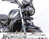 Kijima Motorcycle Emblem Stay for Kawasaki Emblem Steel Black Finish KAWASAKI Z650RS('22-) 208-3103