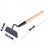KADAX Small Hoe For Soil Wooden Handle