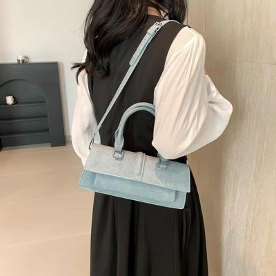 Novas bolsas de ombro e crossbody de PU da moda, sensação de luxo, design exclusivo, simples, versátil, bolsas de alta qualidade para mulheres