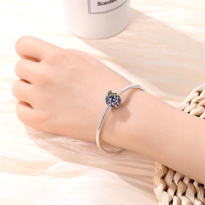 Copper Perfume Bottle High Heels Princess Dress Fashion Romantic Charms Beads 3Mm Diy Fine Jewelry Making