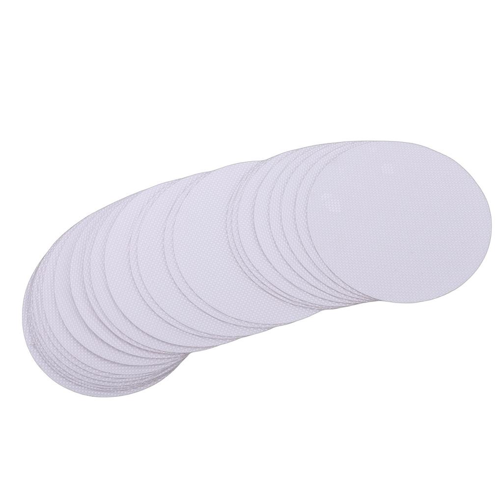 24 Pcs Anti Slip Shower Sticker PEVA Floor Non Slip Sticker for Bathroom Bathtub Stairs