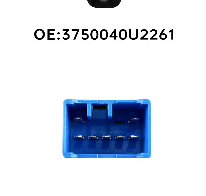 3750040U2261: Bright-edged Passenger Side Rear Window Regulator Switch for JAC Refine S3