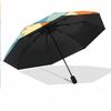 Bluey Print 8?Ribs Automatic Umbrella Wind Resistant Lightweight Folding Umbrella For Outdoor Travel
