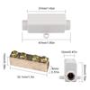 10pcs Quick Splices Connector 1000V 100A Inlines Wire Terminals Block Simple Installation for Ceiling Lamp & Switches Wiring