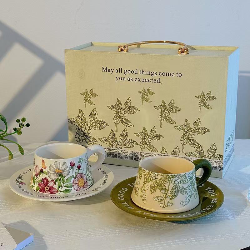 Opening Activities, Anniversary Celebration, Company Gifts, Souvenir, Water Cup Set, Coffee Cup Set, Gift Box Packaging