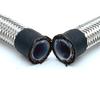 LEXOR Stainless Steel Mesh Hose AN6 1m PTFE Fuel Fuel Gasoline Line Tube