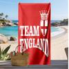 England national football team Printed Beach Towel Quick Dry Soft TowelPortable Large Rectangular Beach Blanket for Travel Swimming Pool