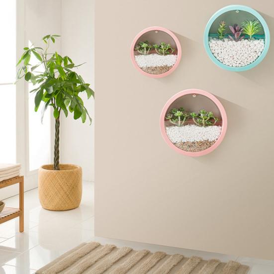 Succulent Planter Durable Decorative Leakproof Hanging Hydroponic Styles Pot for Balcony