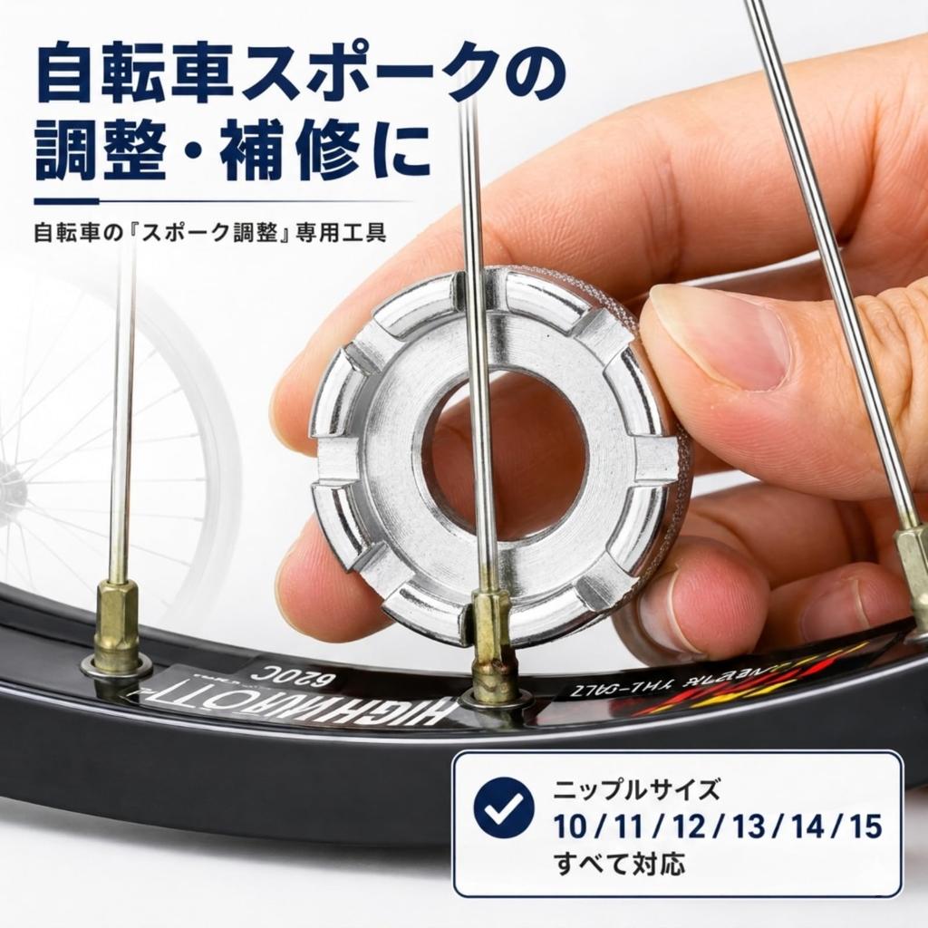 Bicycle Spoke Wrench Nipple Turn Nipple Wrench Wheel Adjustment Tool