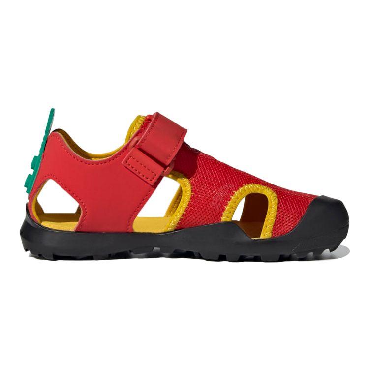 Adidas Lego X  Captain Toey Low Top Kids Sandals Kids Sandals Red H67471