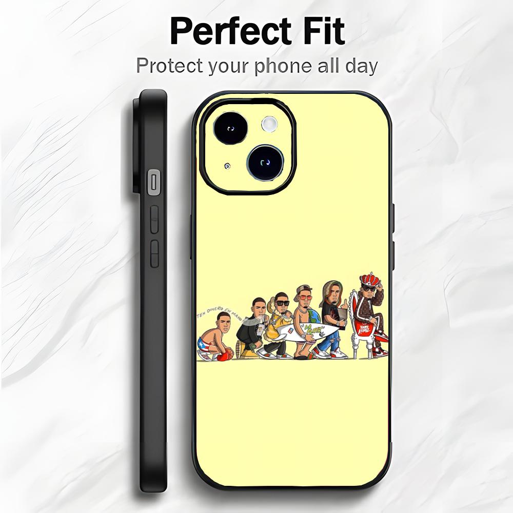 Latin Puerto Rican Singer M-Myke Towers Phone Case Phone Case Soft Packaging Lightweight For iPhone17 16 15 14 13ProMax