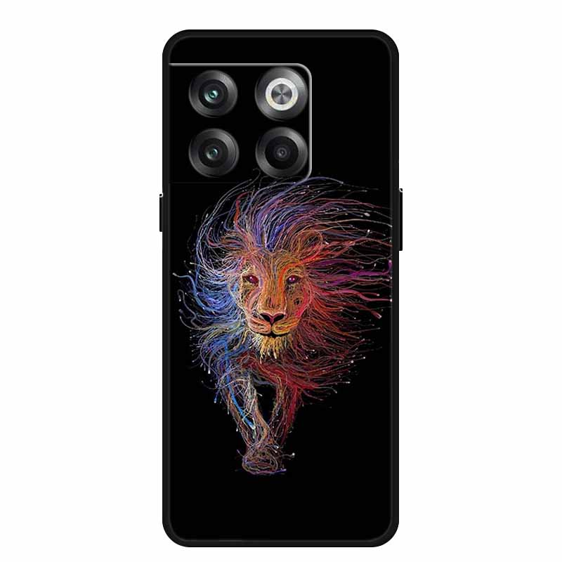 For OnePlus 10T 5G Case 1+10Pro Wolf Lion Soft TPU Silicone Back Case for OnePlus10 Pro 5G Cover Bumper Coque OnePlus 1+10T Capa