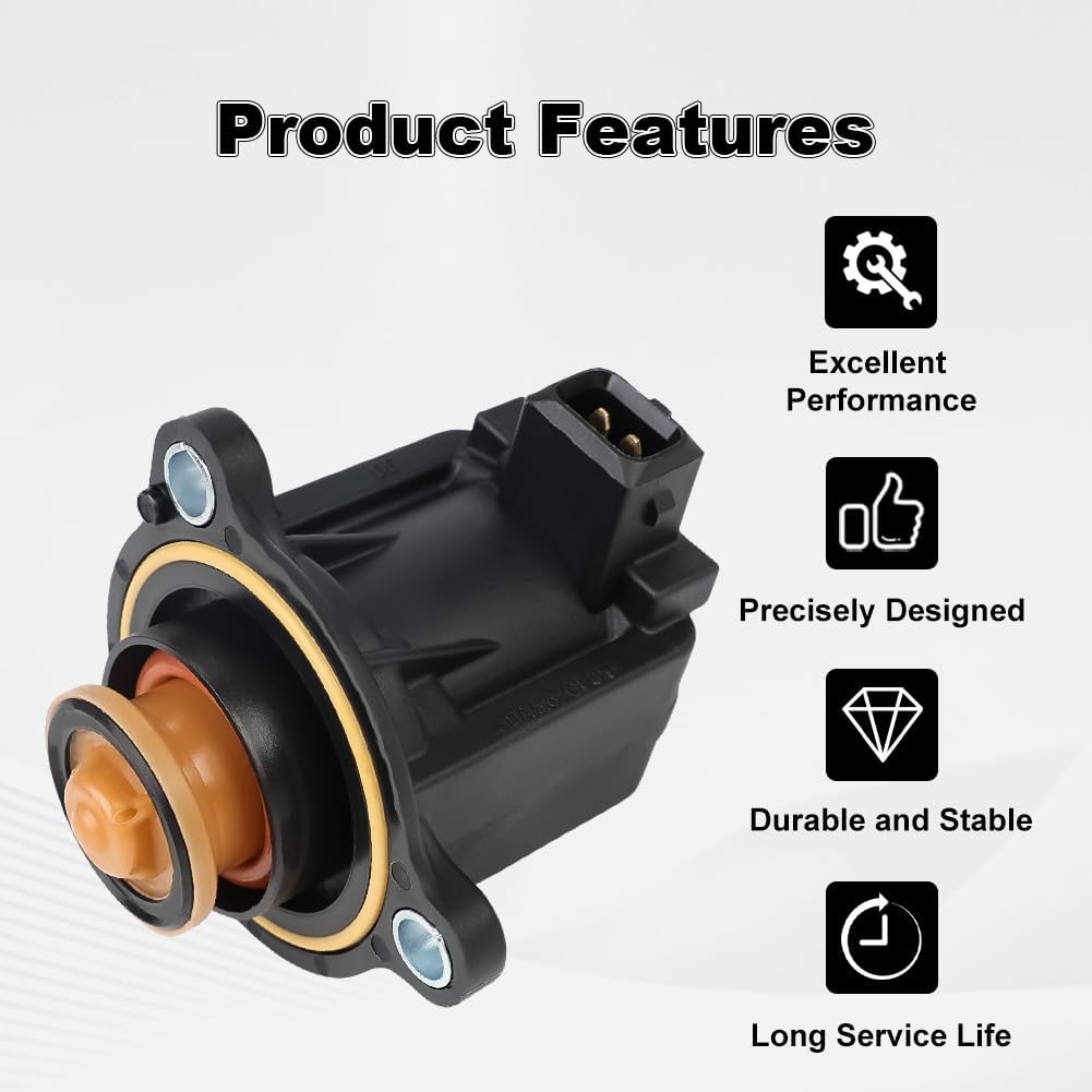 Turbo Solenoid Valve Compatible with BMW X3 X4 X5 X6 1 2 3 4 5 6 7 Series Replacement for 11657590581 11657601058 11657602293 Turbocharger