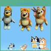 Cuddly Bluey Bingo Plush Toy Set 7-8" Animal Dog Family Birthday Halloween Gifts