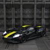 Cezhi CZ241182 GT Supercar Model Toy with Sound, Light & Pull-Back Action