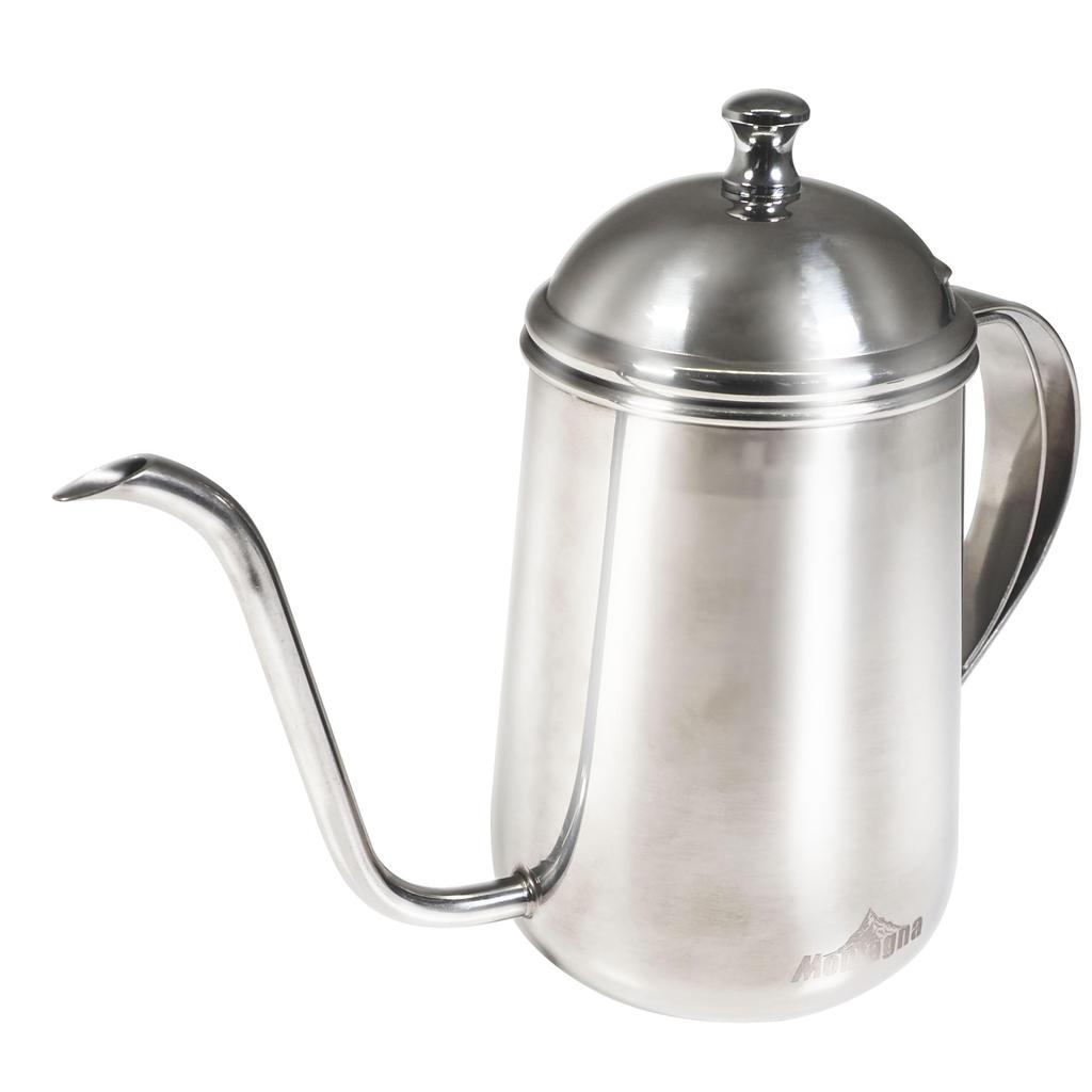 HAC Montagna Stainless Steel Coffee Drip Pot, Approx. W22 x D9.5 x H16.5cm (Main Unit), 4463