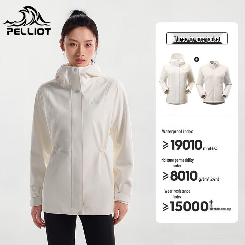 

Pelliot Women s 3-in-1 Outdoor Windproof Jacket XL