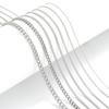 5Yards Stainless Steel Chains 1/1.5/2/2.5/3/3.5/4.5mm Bulk Link Chains For DIY Jewelry Making Necklace Bracelets Accessories