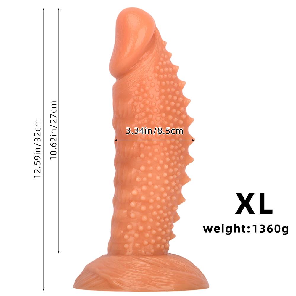 Large PVC Dildo Butt Plug Sex Toy Masturbator Realistic Penis Big Dick Huge Penis Strap on Cock